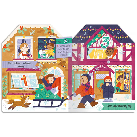 Christmas Concertina Book - Christmas Village