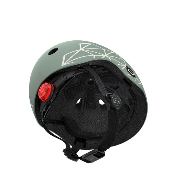 Helmet XXS- Green Lines
