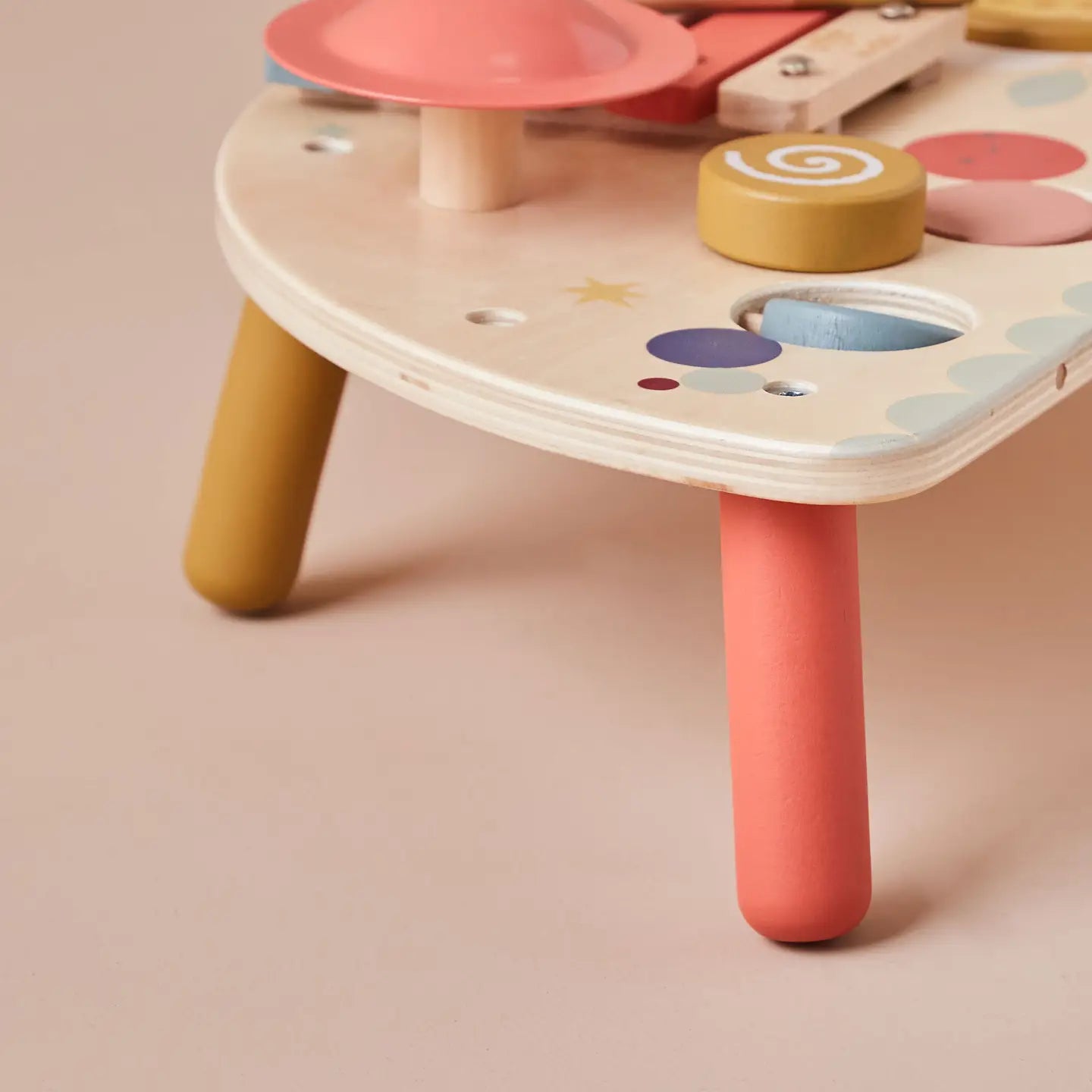 Wooden Table Top Music & Activity Table