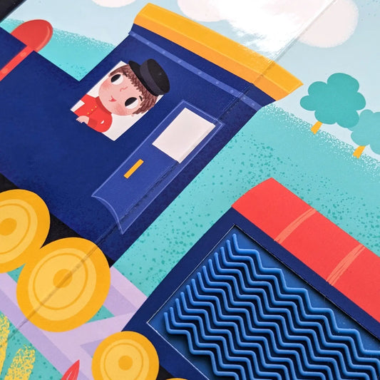 Touch & Feel Silicon Board Book - Vehicles