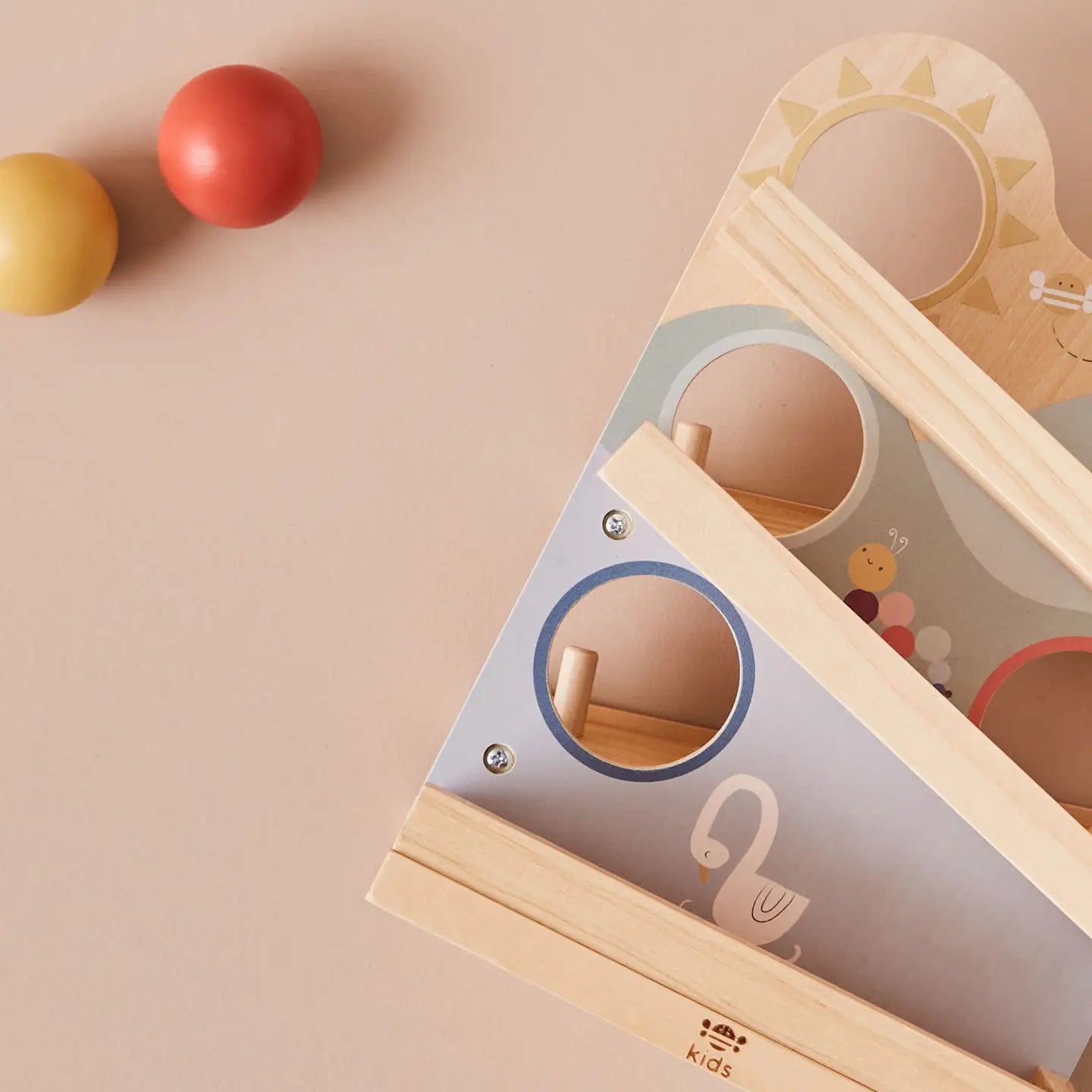 Just Bee Kids Wooden Ball Runner Toy (Fsc)
