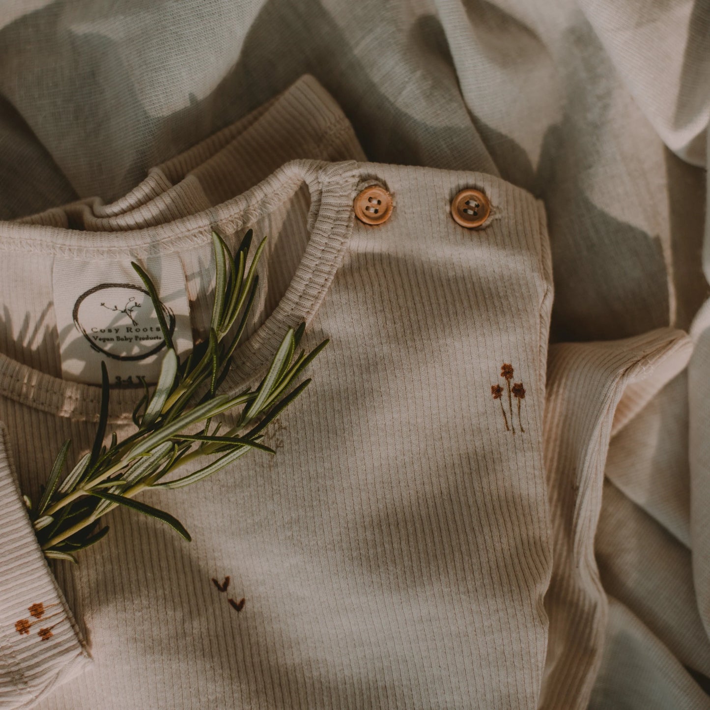 Organic Slim Long Sleeve - Wildflower