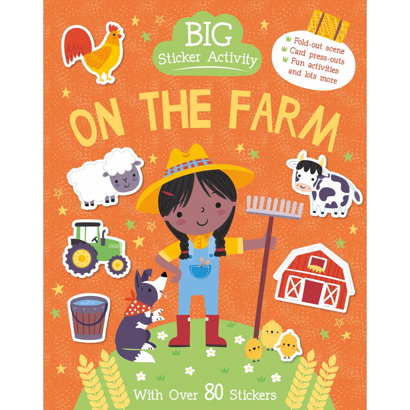 Big Sticker Activity Book -Farm