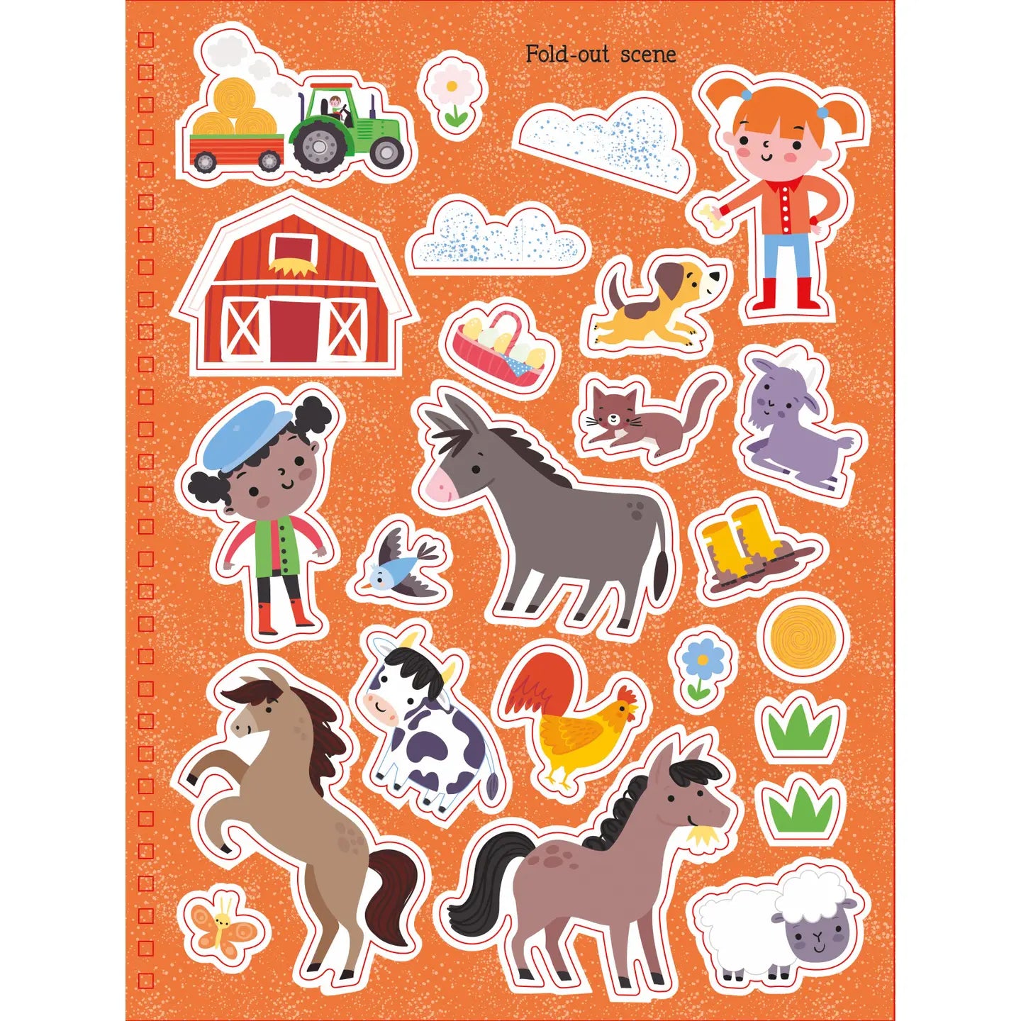 Big Sticker Activity Book -Farm