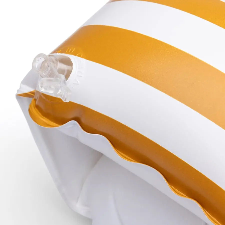 Brown/White Swimming Armbands