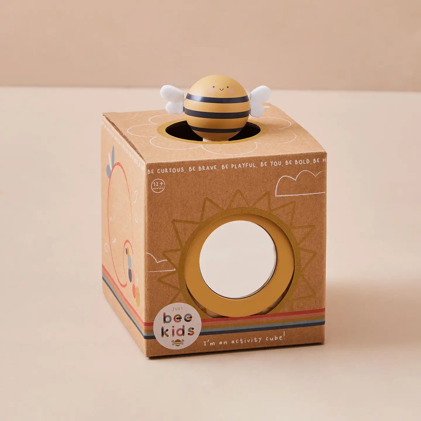 Wooden Mini Activity Cube