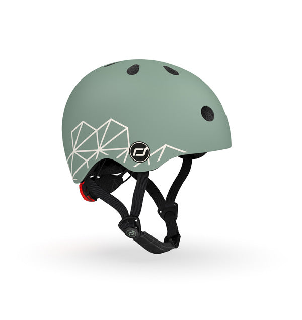 Helmet XXS- Green Lines