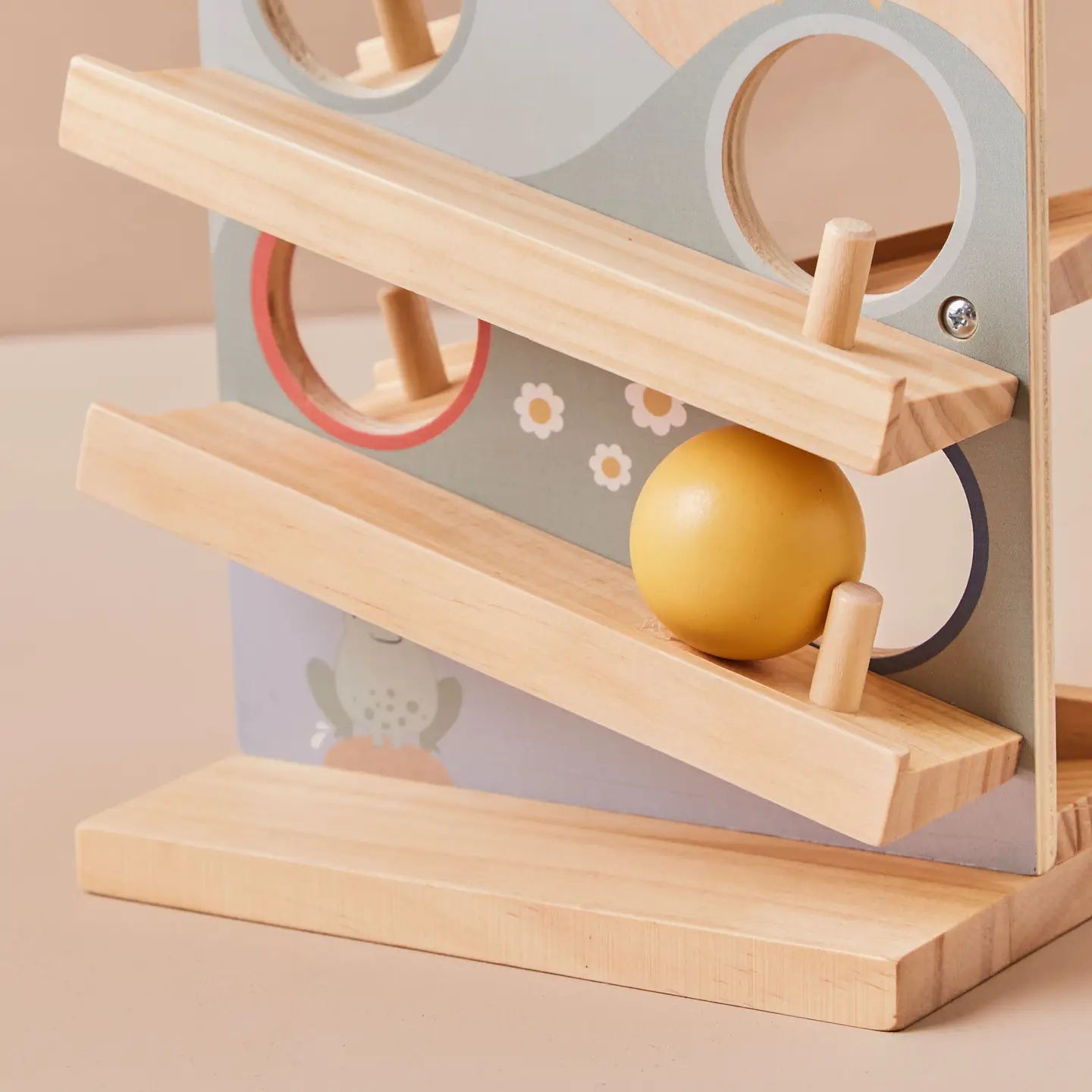 Just Bee Kids Wooden Ball Runner Toy (Fsc)