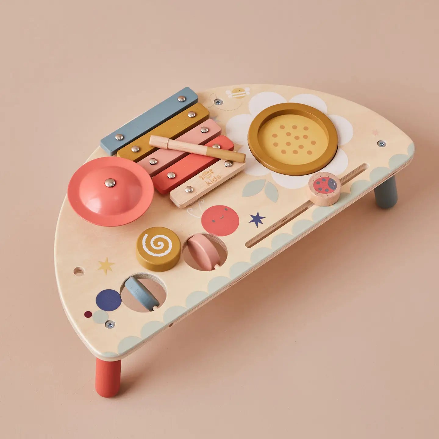 Wooden Table Top Music & Activity Table