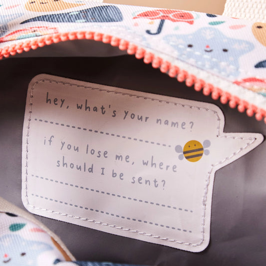 Transport Print Insulated Lunch Bag