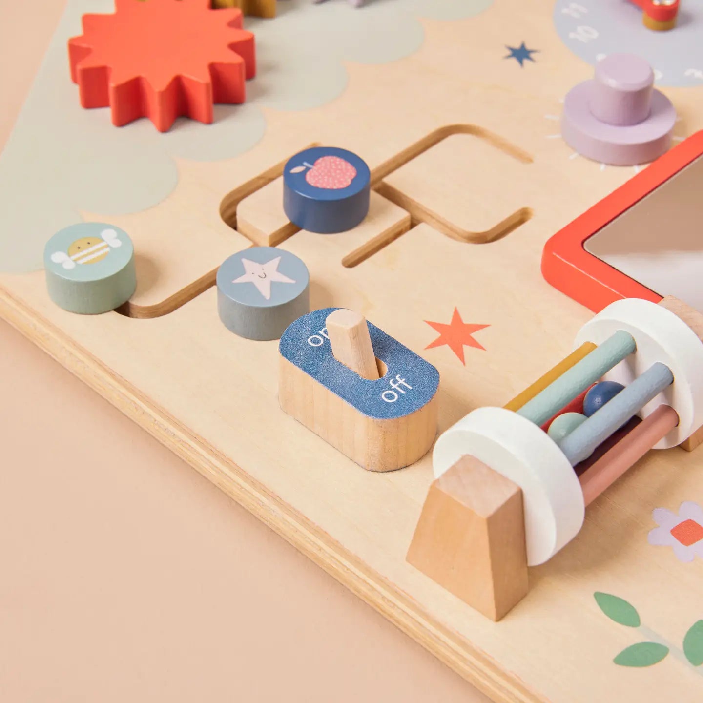 Wooden Busy Board (Fsc)