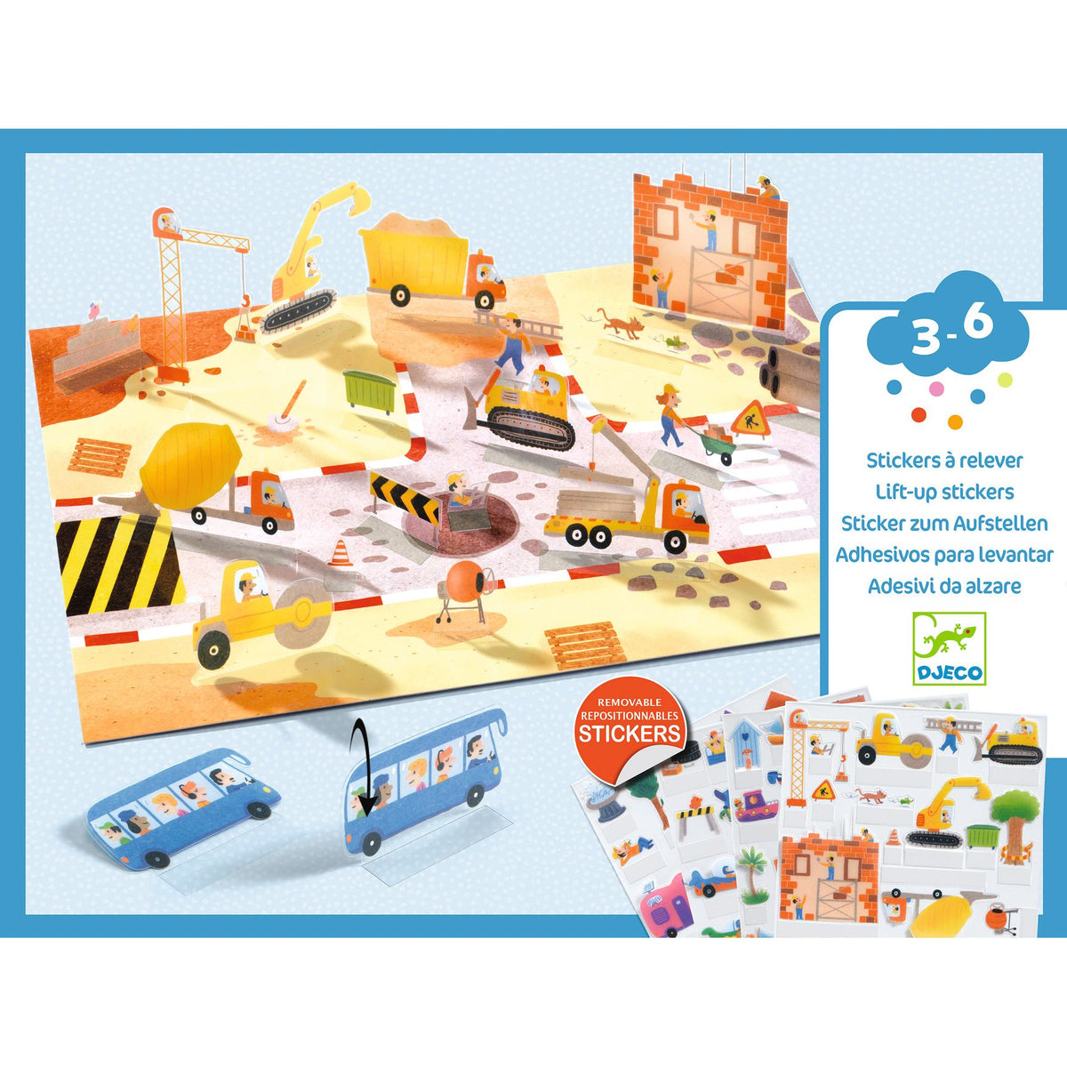 Free-standing stickers – Vehicles