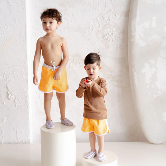 Sustainable Swimshort - Bright Orange