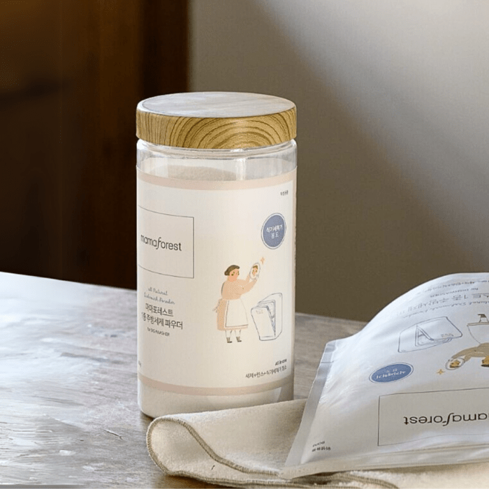 Natural All-In-One Dishwashing Powder Refill Pack 1kg
