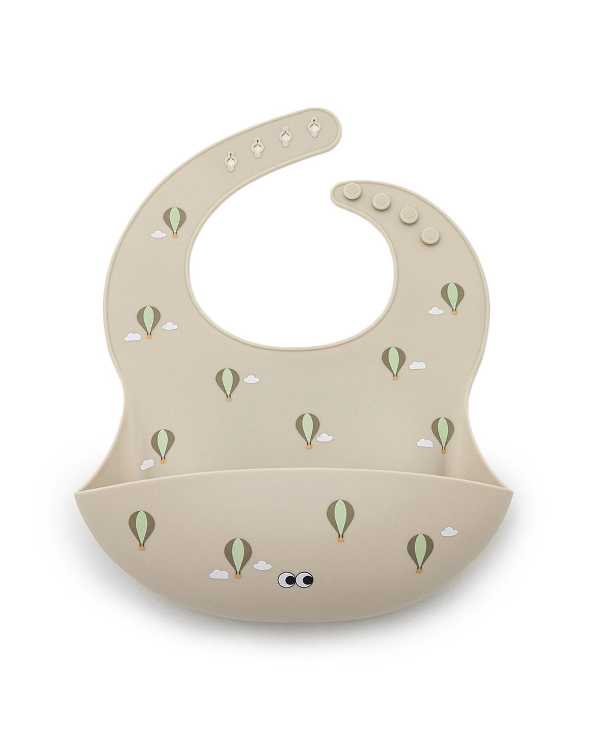 Noui Noui Little Hot Airballon Silicone Bib