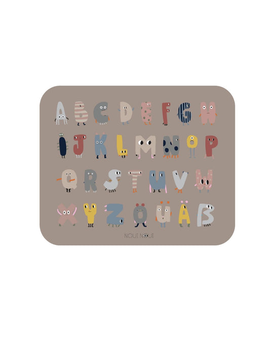Noui Noui XL Placemat - ABC