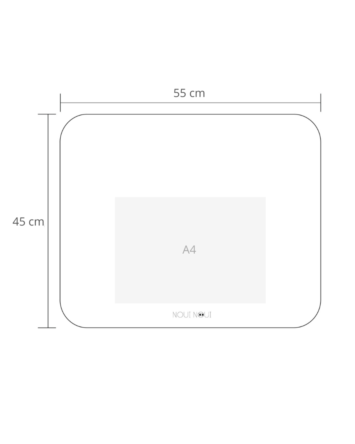 Noui Noui XL Placemat Little Village