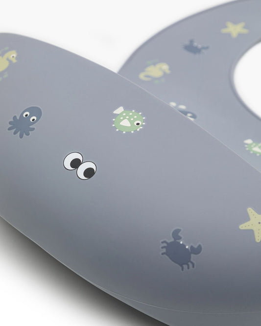 Noui Noui Wild Ocean Silicone Bib