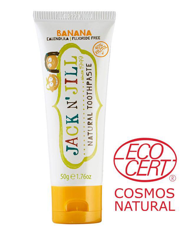 Jack N' Jill Natural Toothpaste Fluoride Free 50g