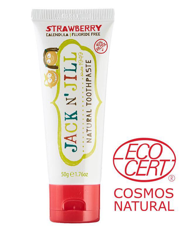 Jack N' Jill Natural Toothpaste Fluoride Free 50g