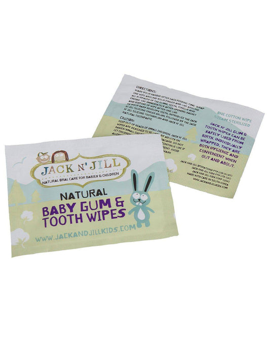 Jack N' Jill Baby Gum & Tooth Wipes 25pc