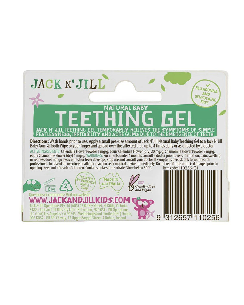 Jack N' Jill Teething Gel 15g
