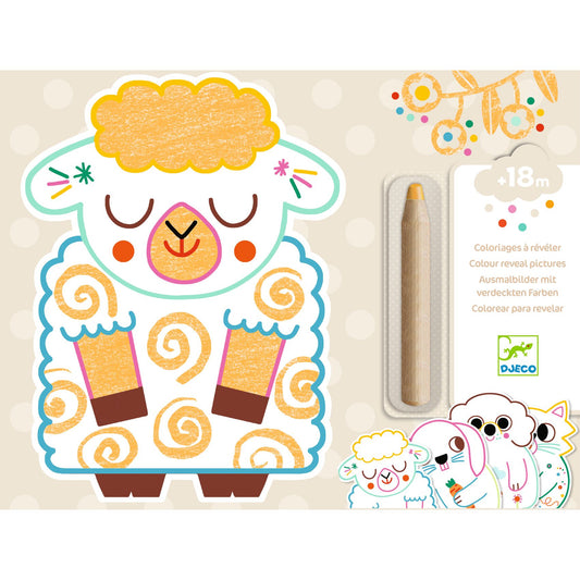 Djeco Magic coloring Pets