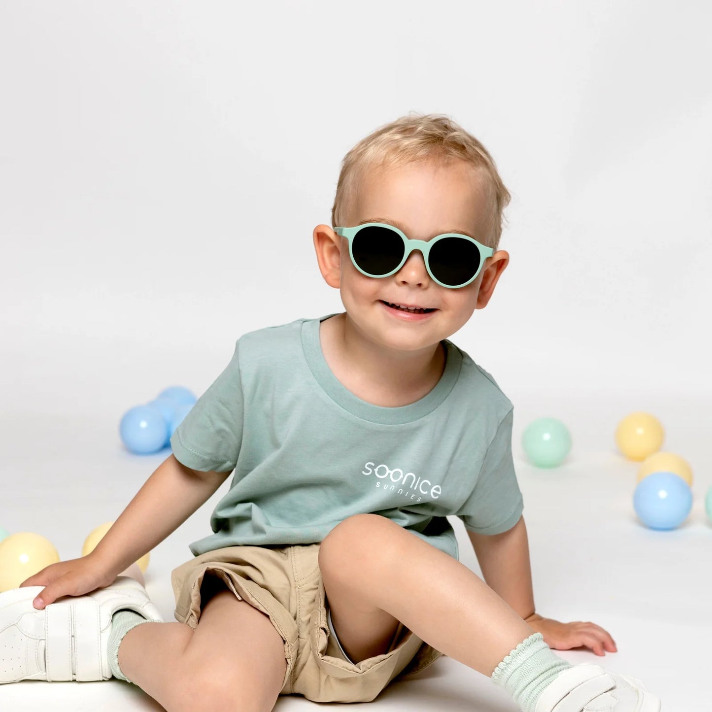 SooNice Children’s Sunnies- Mint Green