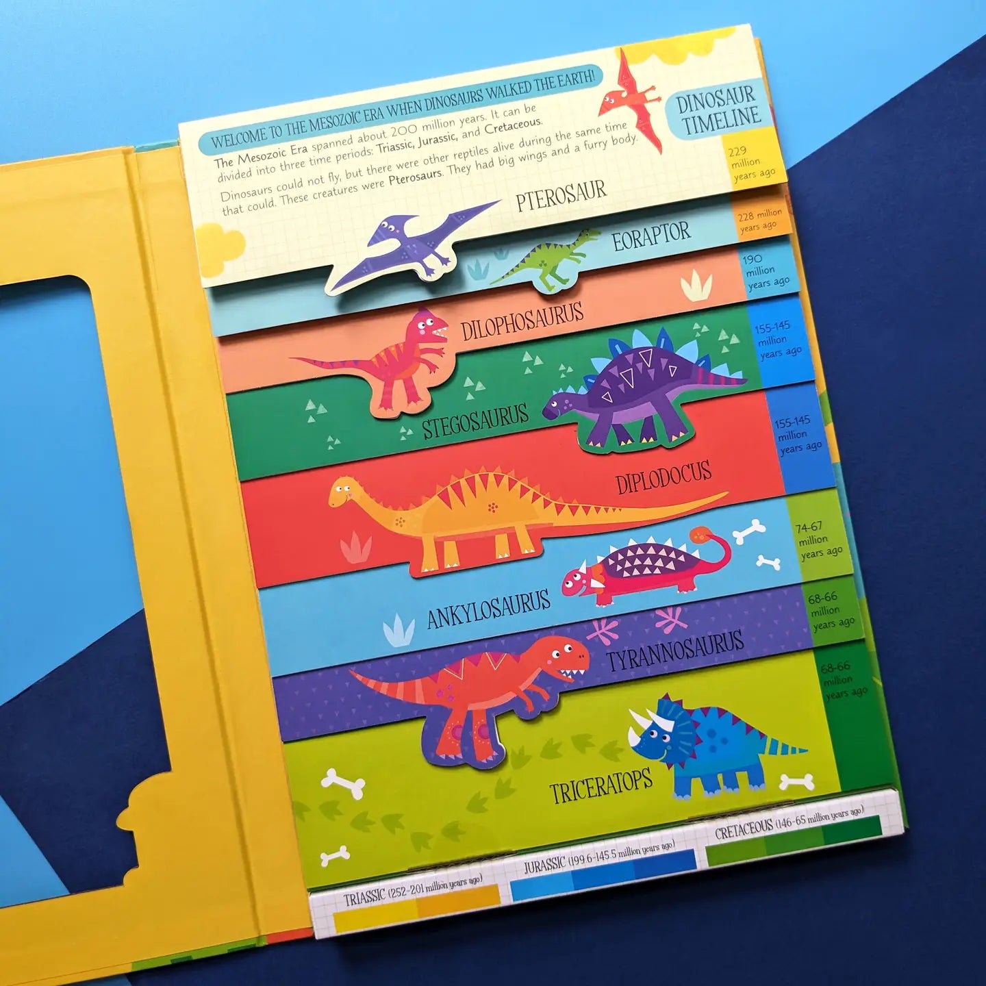 Learning Layer Board Book - Dinosaur