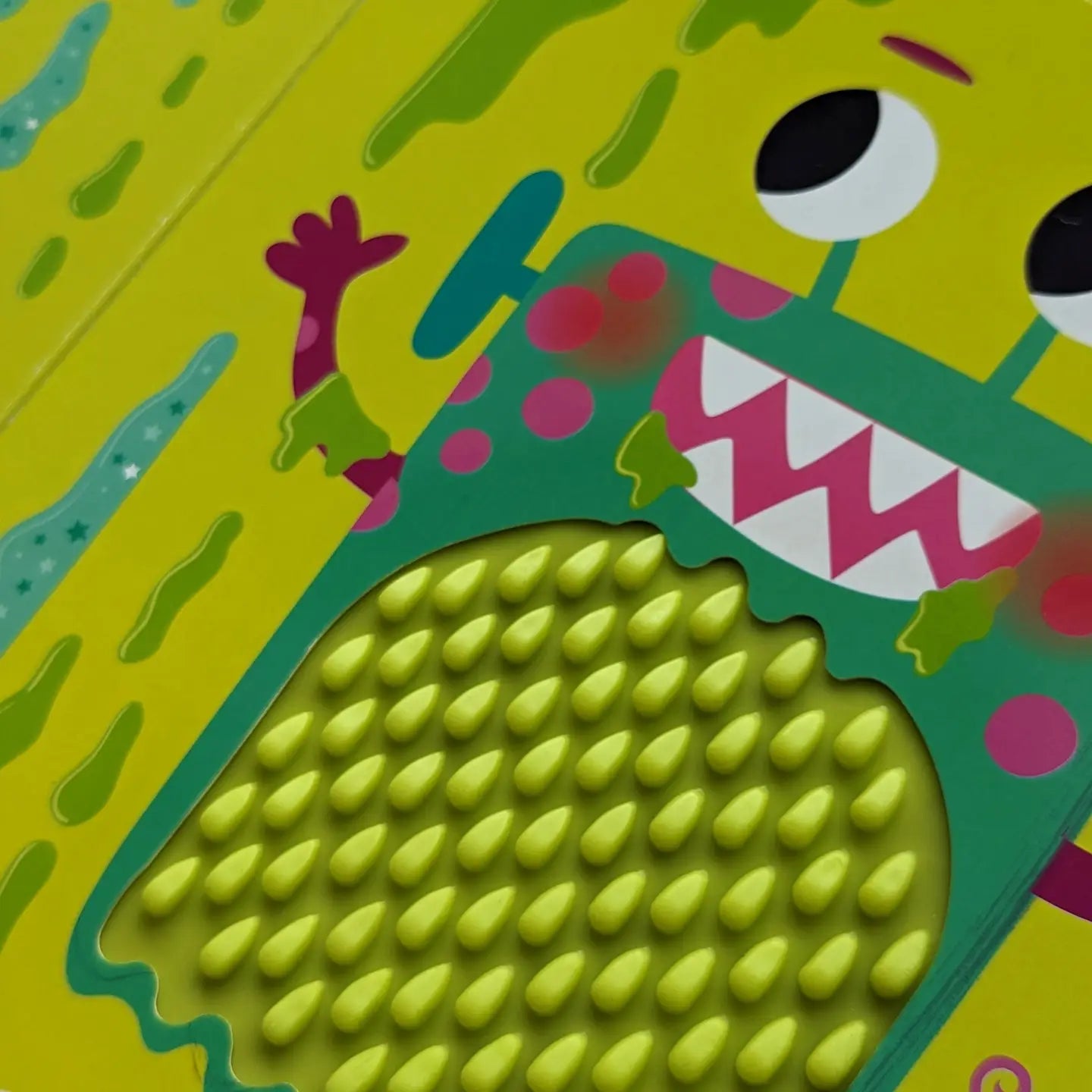 Touch and Feel Silicon Board Book - Monsters