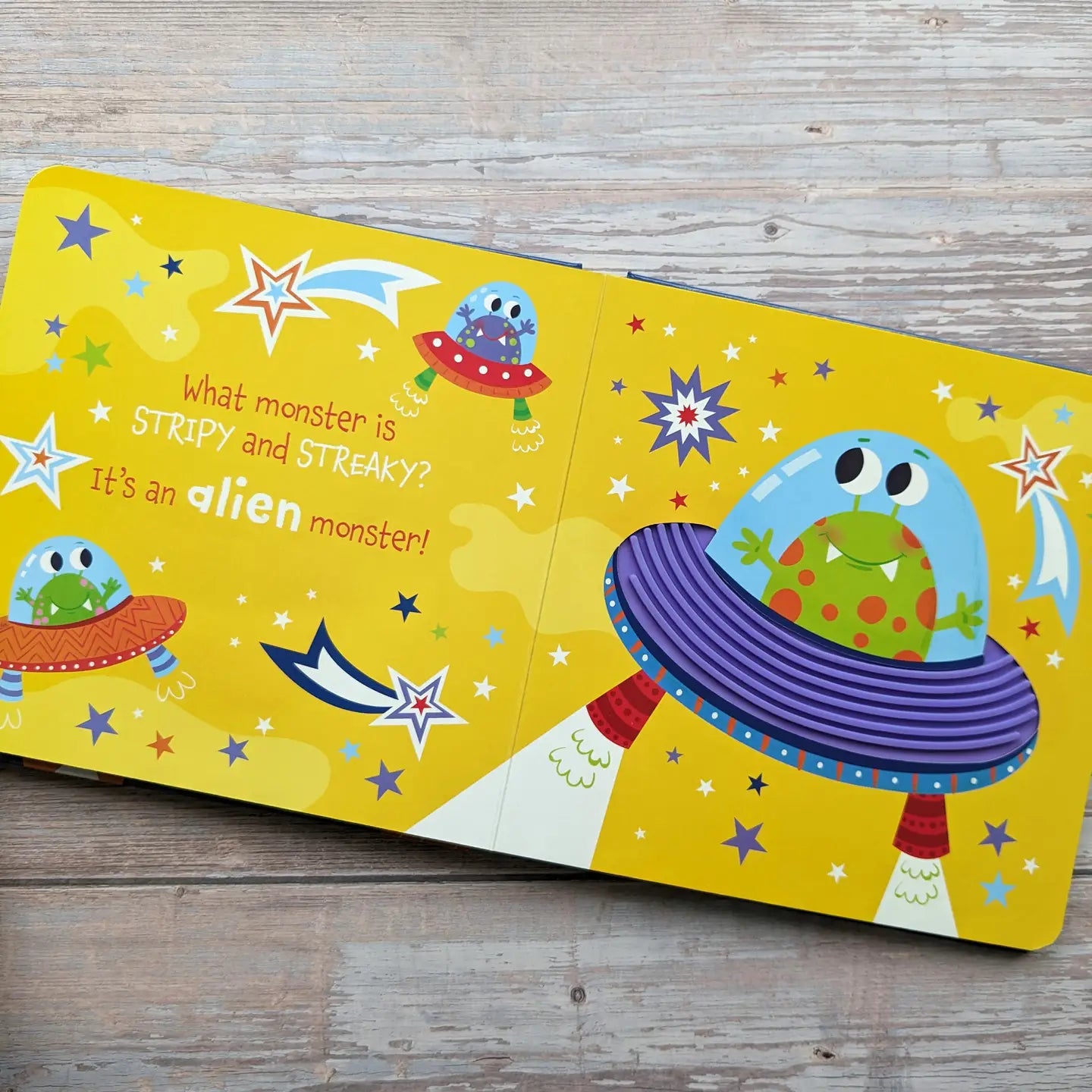 Touch and Feel Silicon Board Book - Monsters