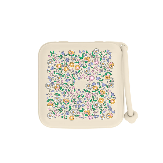 BIBS x LIBERTY Pacifier Box Chloe Meadow - Ivory