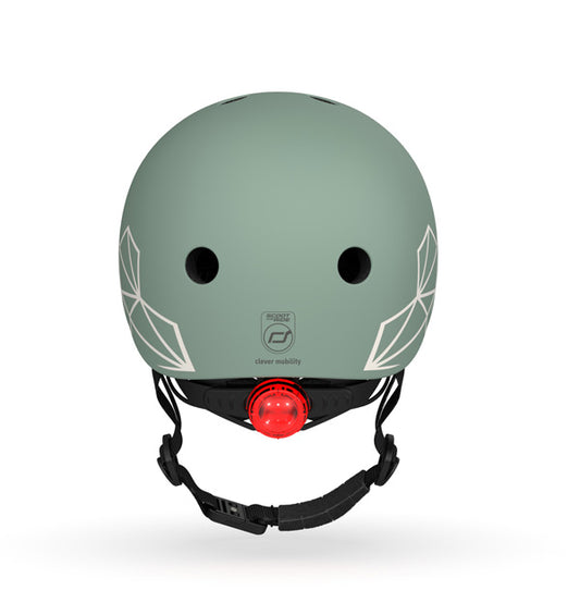 Helmet XXS- Green Lines
