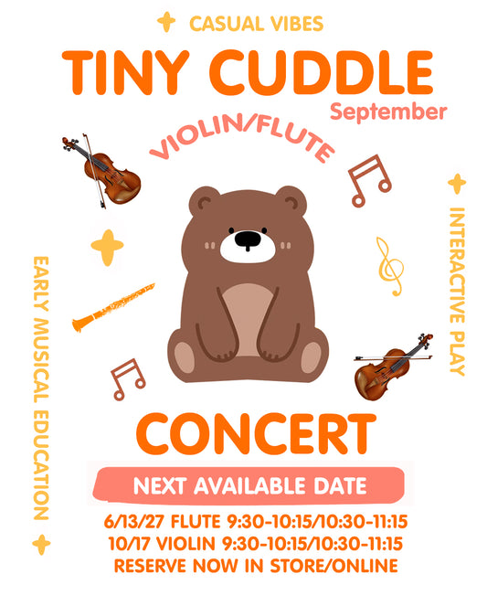 Tiny Cuddle Concert September