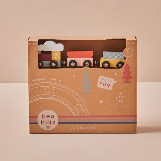 Wooden Kids Train Set (Fsc)