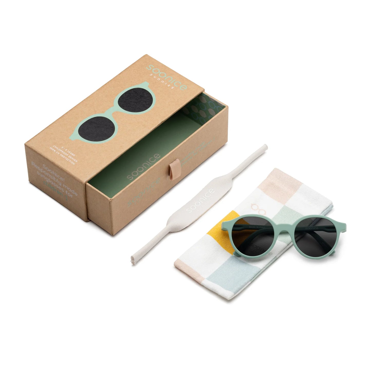 SooNice Children’s Sunnies- Mint Green