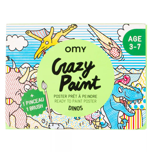 Crazy Paint coloring picture - DINOS