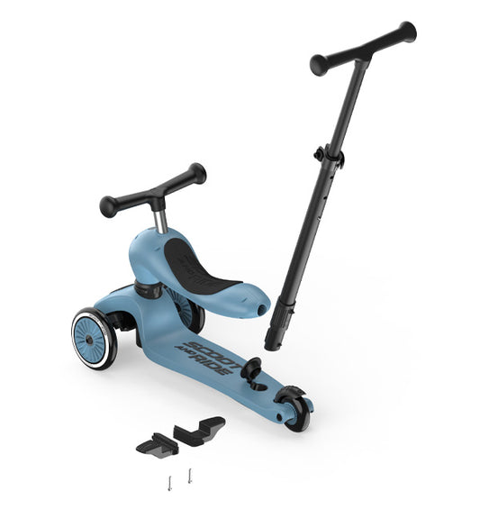 Highwaykick 1 Push and Go - Steel
