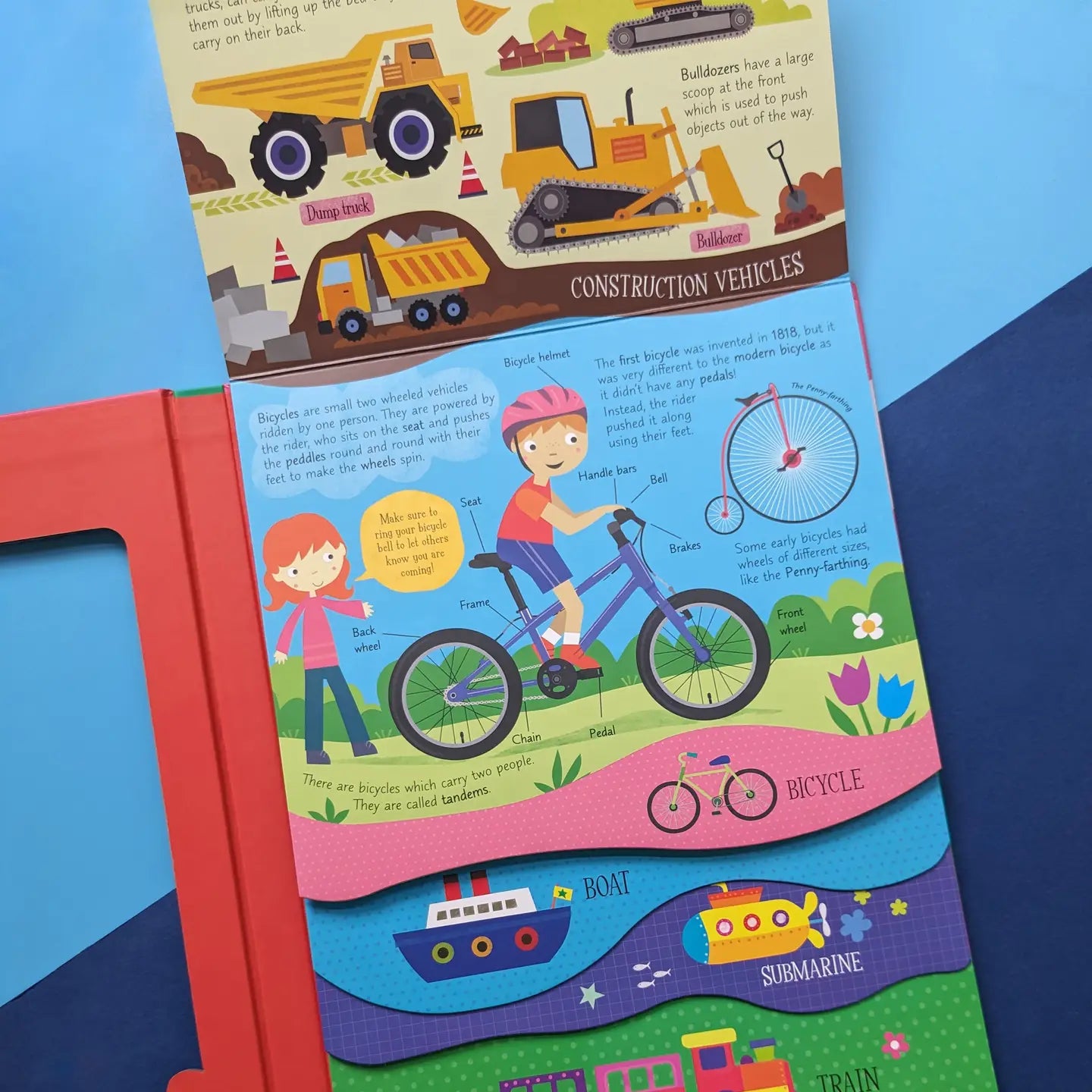 Learning Layer Board Book - Transport