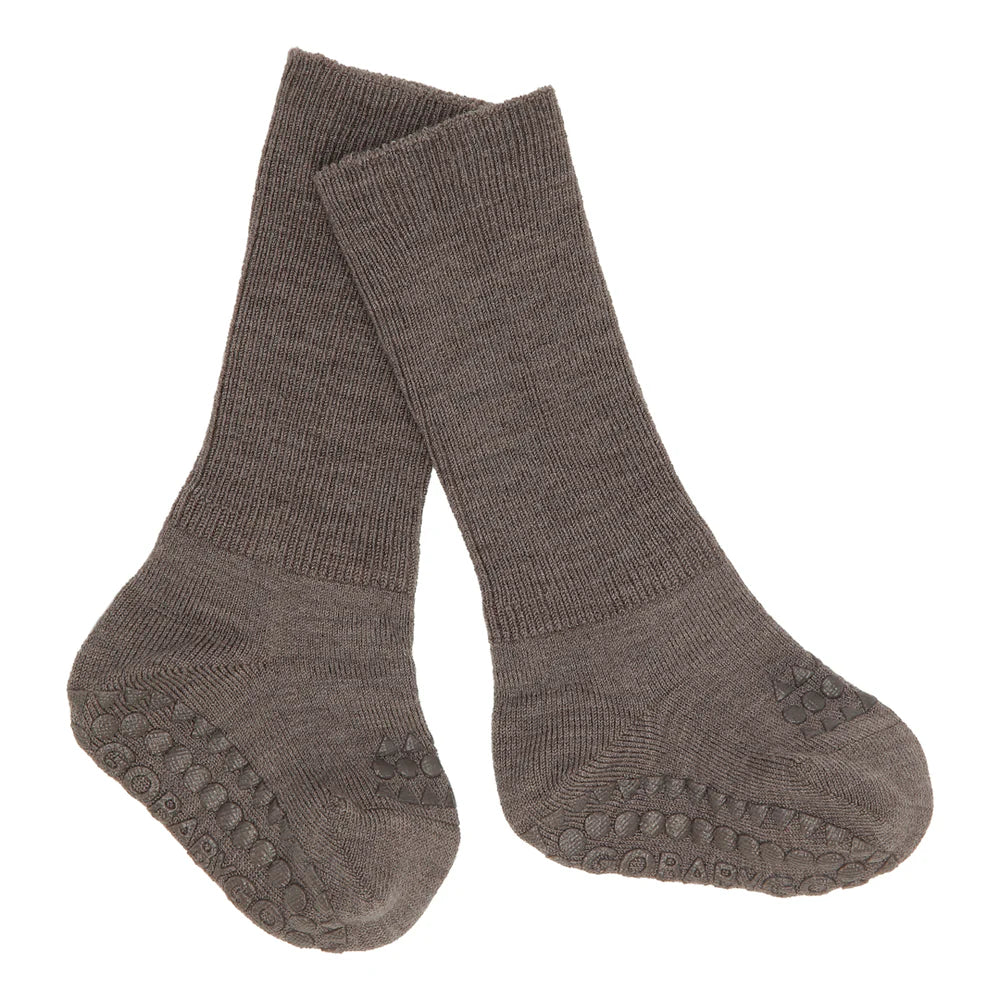 Non-Slip Grip Socks-Merino Wool