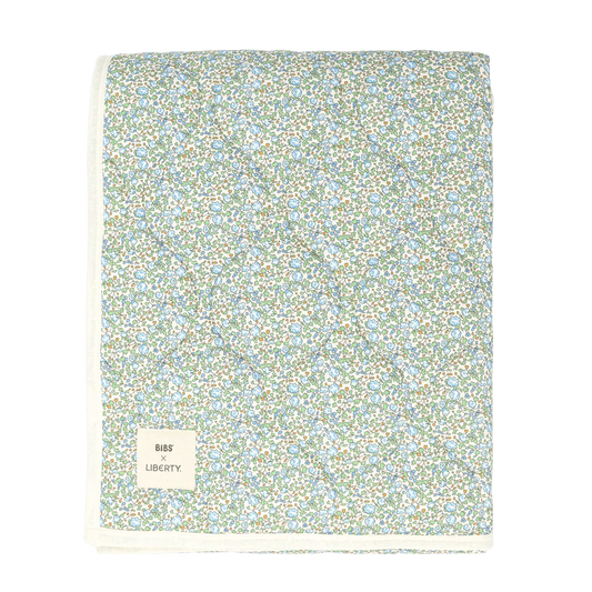 BIBS x LIBERTY Quilted Blanket Eloise - Ivory
