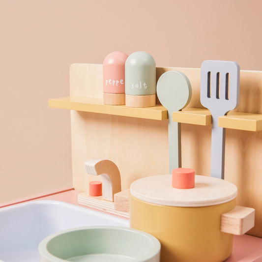 Just Bee Kids Wooden Table Top Kitchen (Fsc)