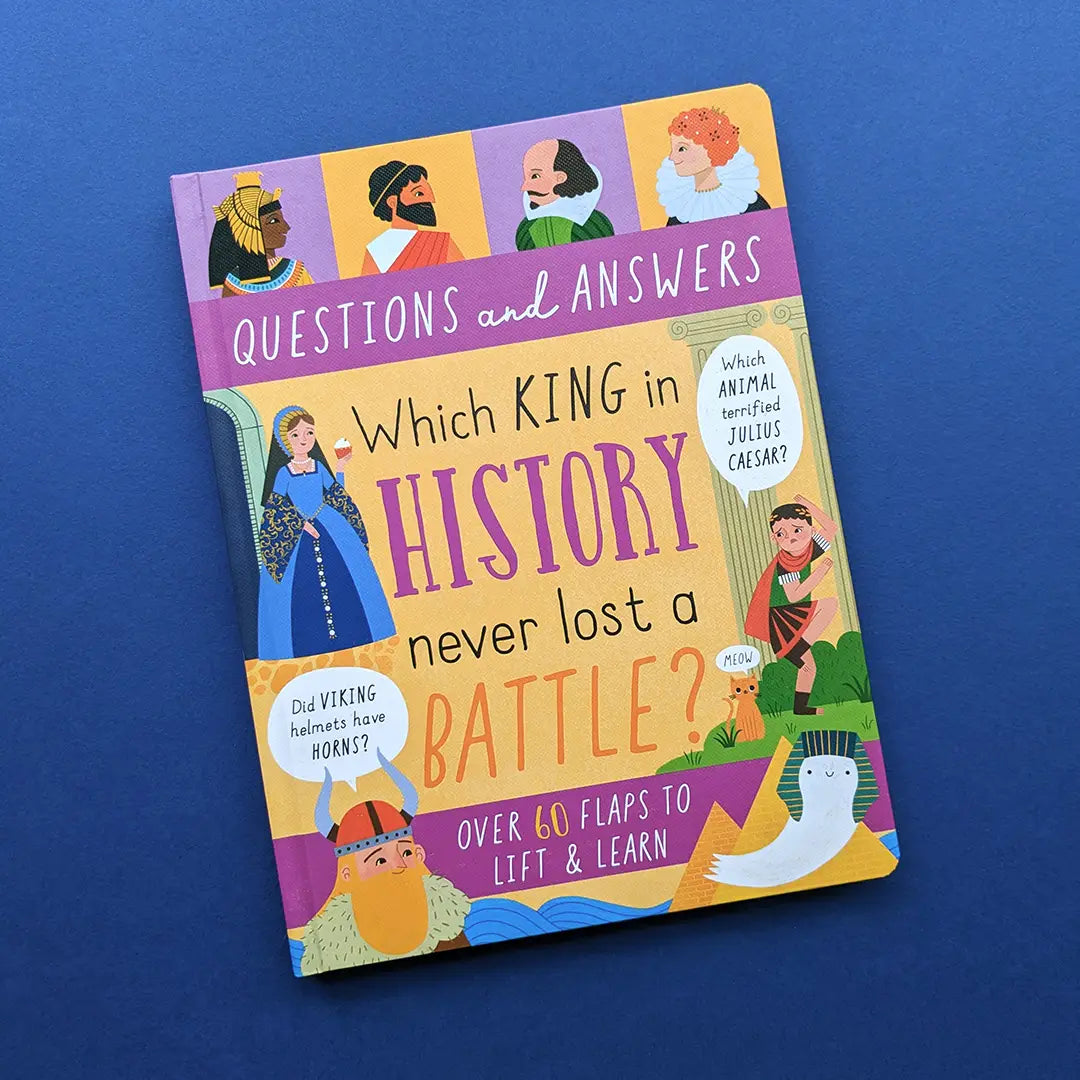 Large Question and Answer Flap Book - History