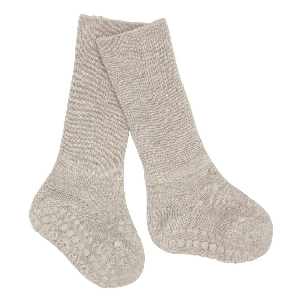 Non-Slip Grip Socks-Merino Wool
