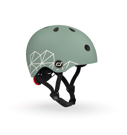 Helmet XXS- Green Lines
