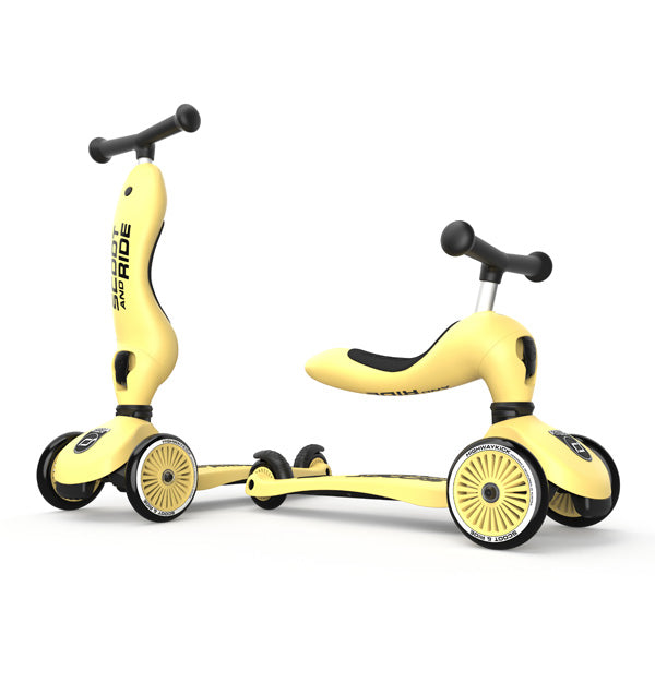 Scoot and Ride Highwaykick 1- Lemon