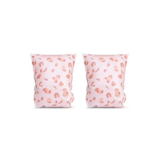 Leopard Old Pink Swimming Armbands