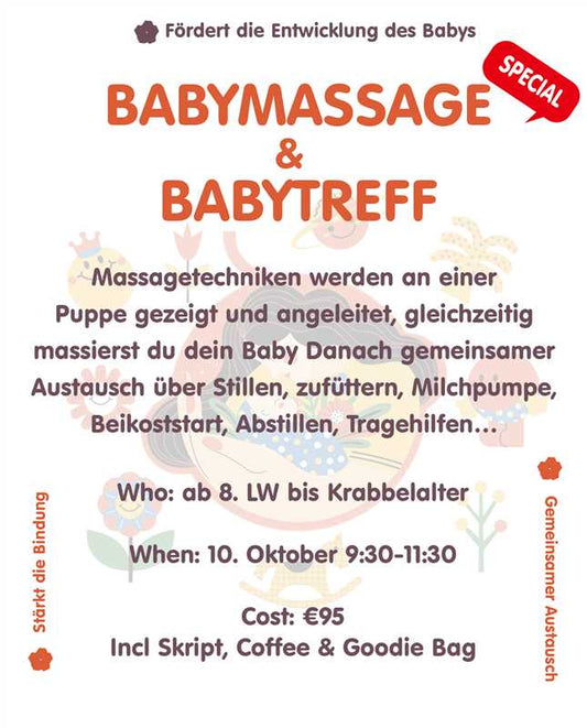 Babymassage & Babytreff Workshop