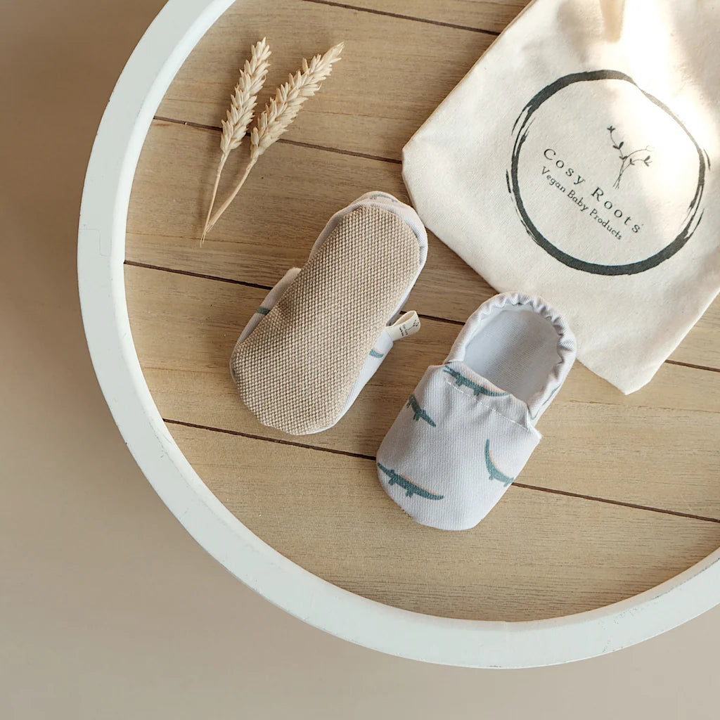 Vegan Shoes- Happy Crocodile