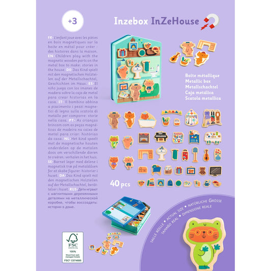 Inzebox magnet house